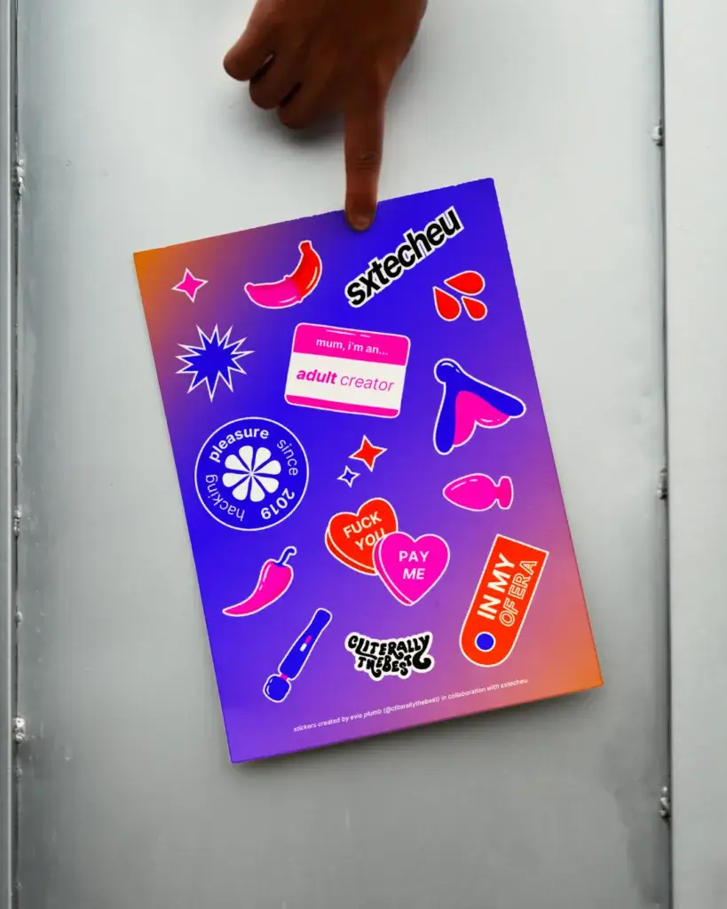sextech eu stickers design