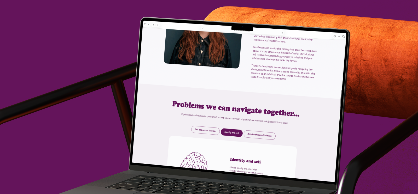 Plum Sex Therapy Branding & Website Project Pink Taco Design