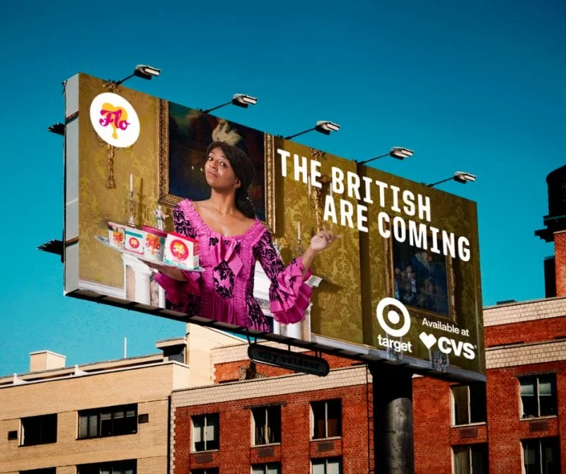 the british are coming sign design and mockup