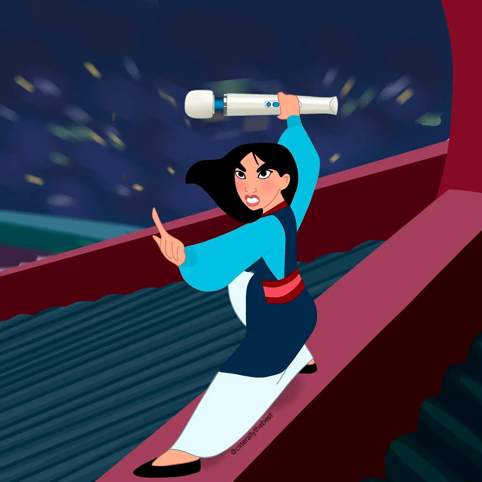Mulan Pleasure Princess Reimagined