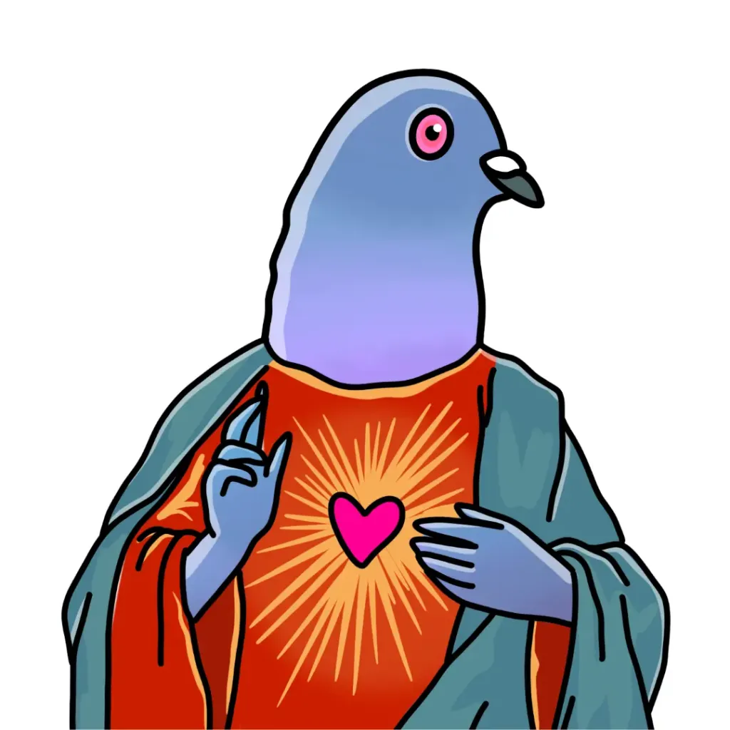 vogeln jesus pigeon