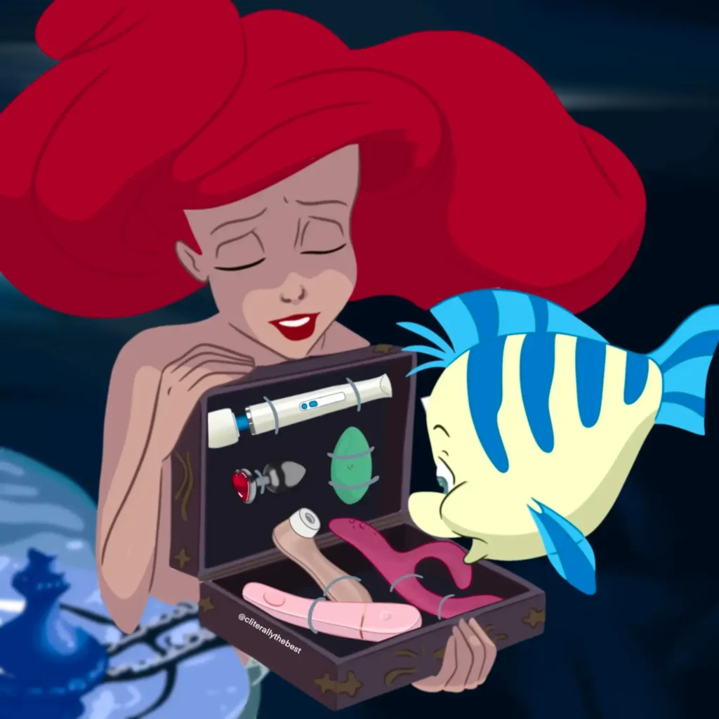 The Little Mermaid Pleasure Princess Reimagined