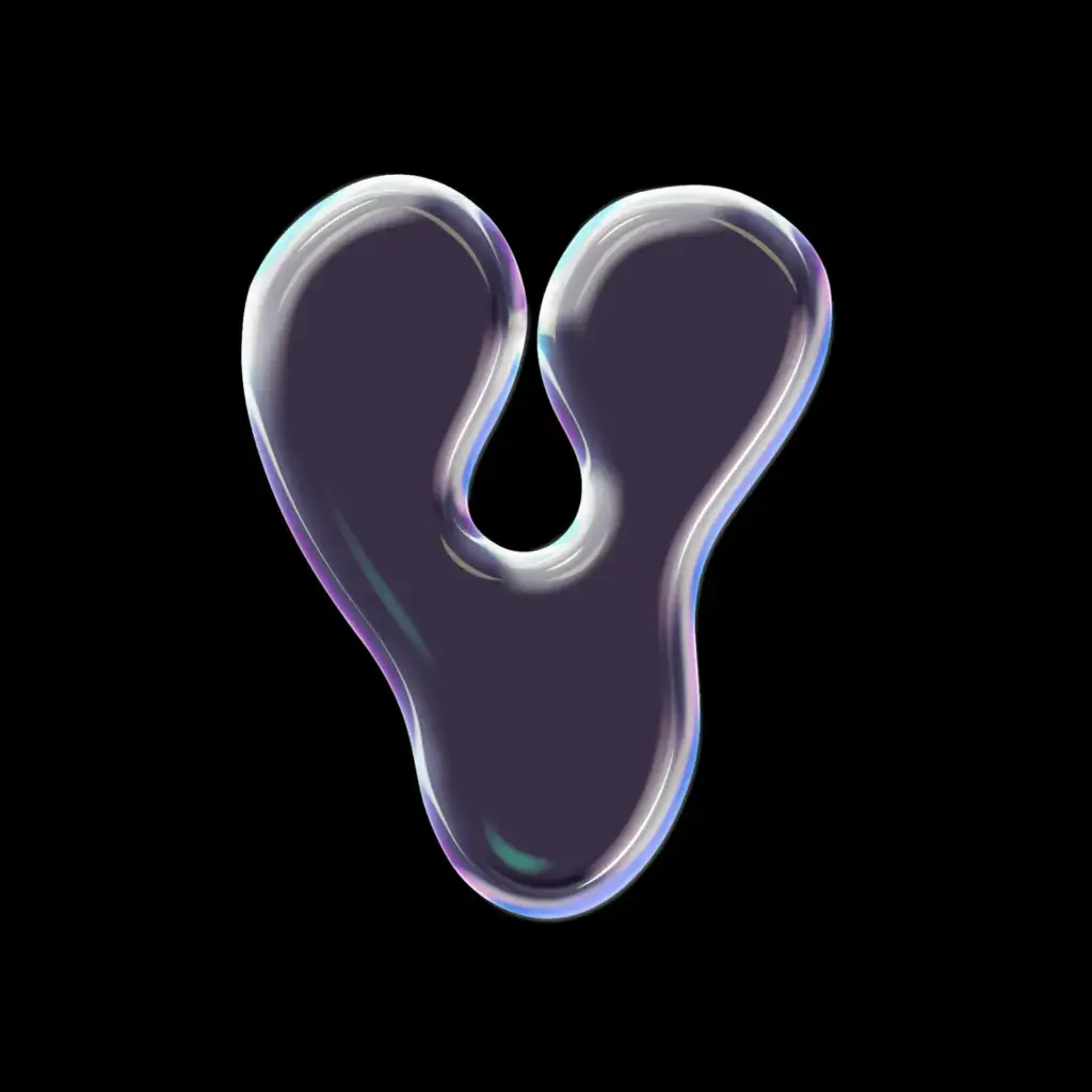 vogeln logo bubble effect